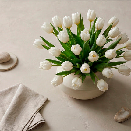 Pure White Tulip image 5