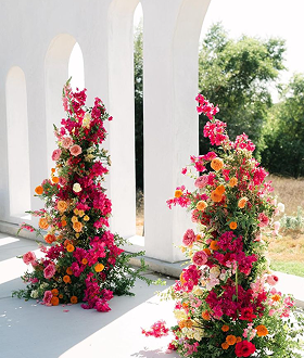 Arranjos Florais para a Receção